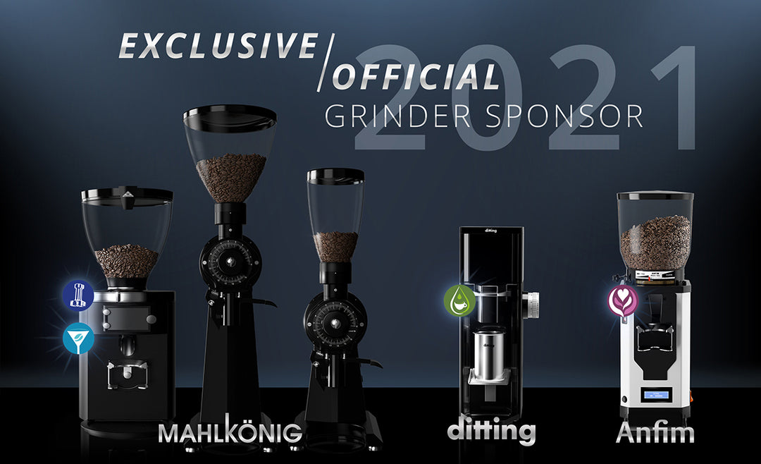 World Coffee Events Grinder Lineup Ditting